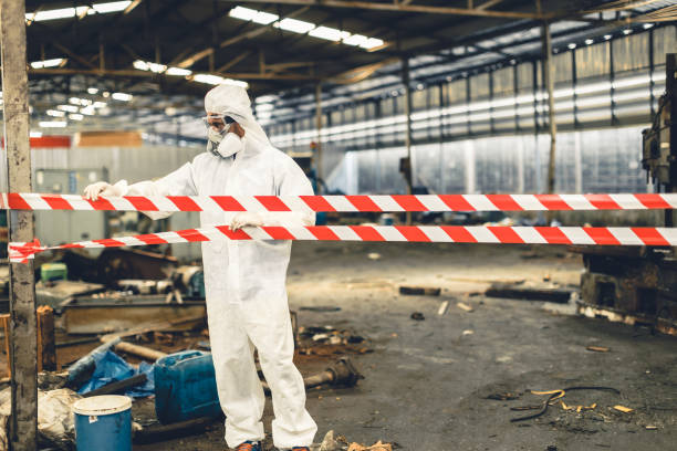 Professional Unattended Death Cleanup technician working in Roslyn, PA